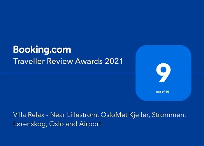 Villa Relax - Near Lillestrom, Ahus, Oslomet - Strommen, Lorenskog And Oslo 홈스테이 *